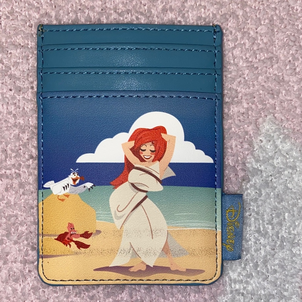Disney Ariel Ocean Scene Card Holder
